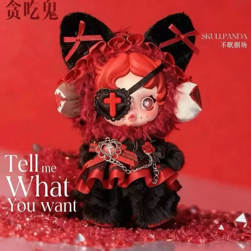 Skullpanda Sleepless Theater Series Moldy Muffin Exclusive Sweet Dress Cute Cloak Clothes Doll Dressing Up Exquisite Headwear