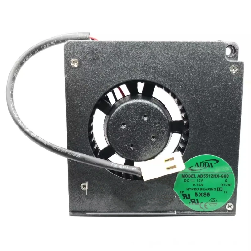 Free shipping AB5512HX-G00 DC12V 0.19A turbo notebook cooling fan