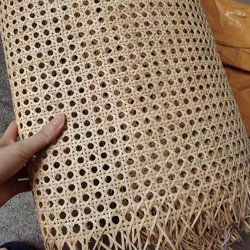 Natürliche achteckige hohle Rattan matte kann handwerkliche Rohstoffe für Möbel beleuchtung Restaurierung DIY hand gewebtes Handwerk geschnitten werden