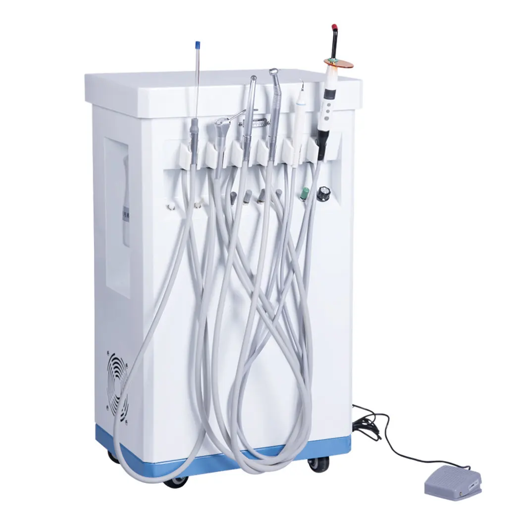 

Good Quality Cheap Price Portable Mobile Dentist den tal Unit Set with Air Compressor