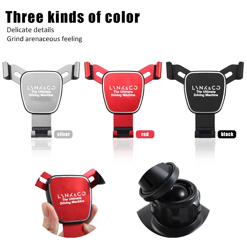 Car Styling Mobile Phone Fixing Holder Bracket for LINK CO 01 Phev 02 2.0td 03 Wtcr 05 06 03 Phev Auto Interior Accessories