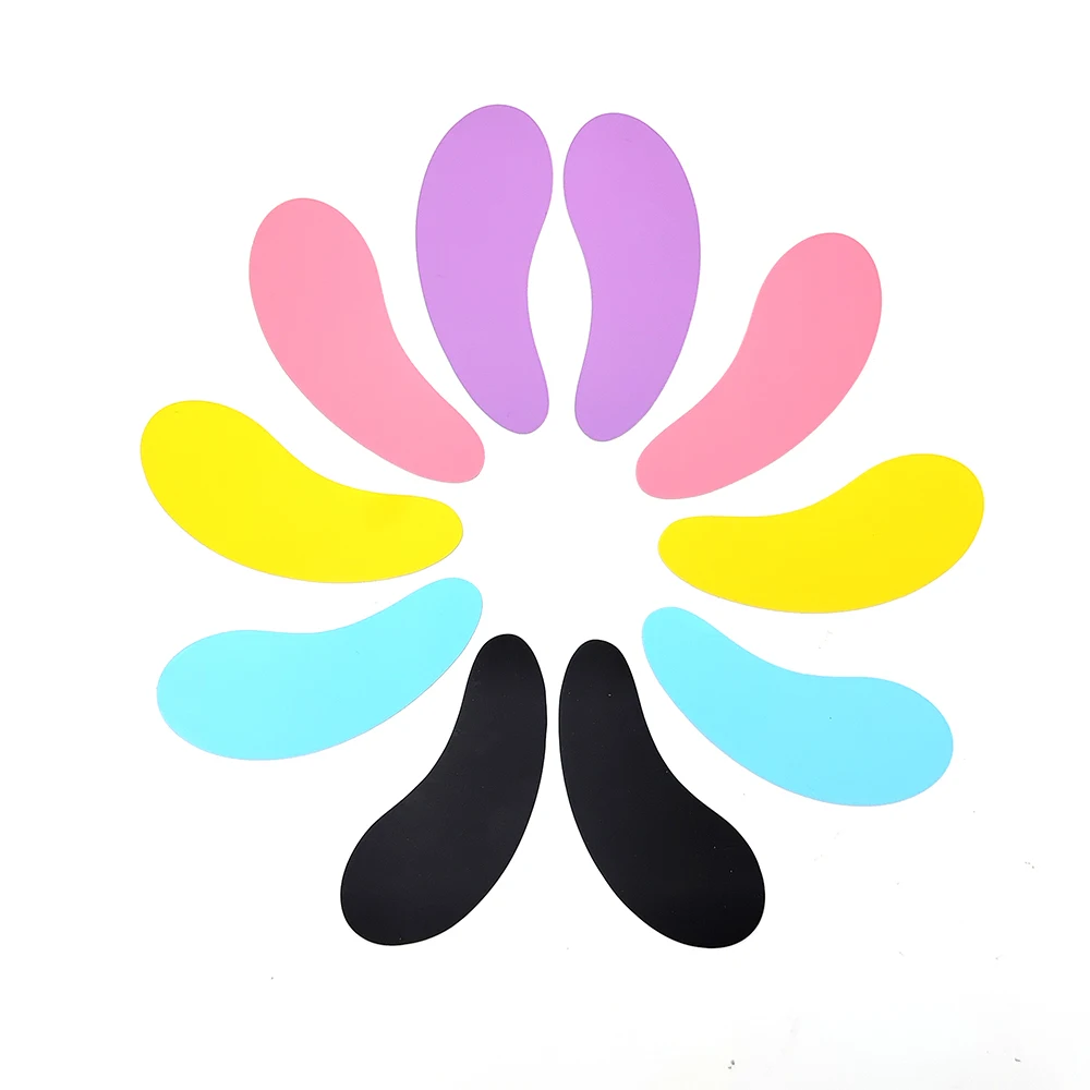 5쌍 아이 패드 신제품 재사용 가능한 실리콘 스트라이프 래쉬 리프트 속눈썹 연장 하이드로겔 패치 언더 아이 젤 패치 메이크업 도구