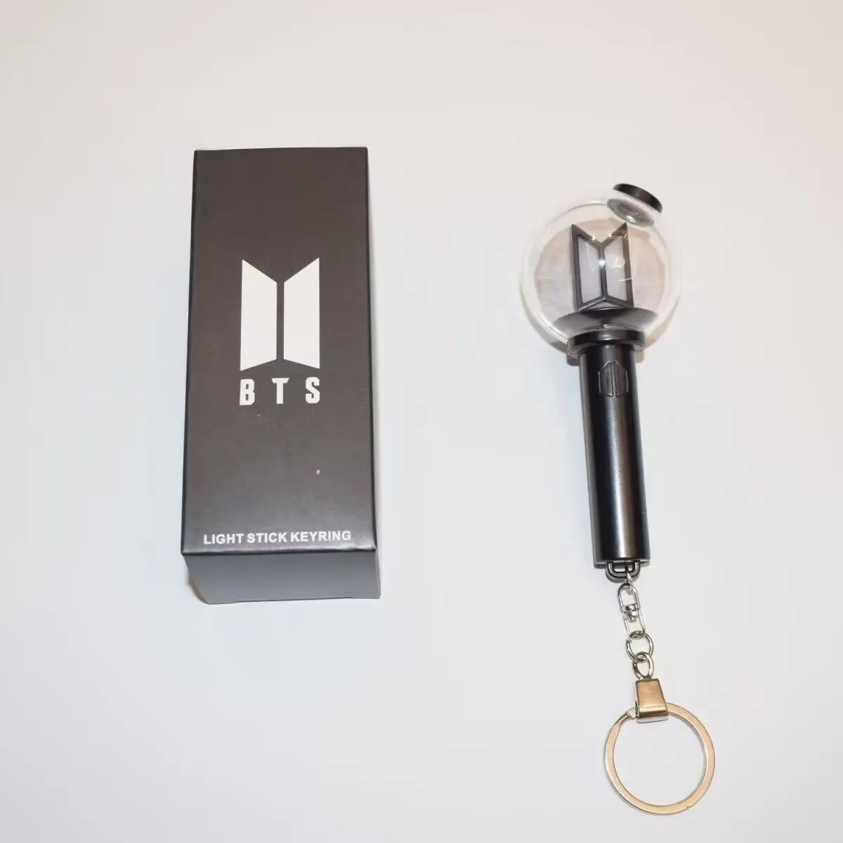 

In Stock Mini Kpop Army Ver 4 Lightstick Light Up Glowing Pendant Keychain Keyring For Fans Concert Portable Decoration Gift