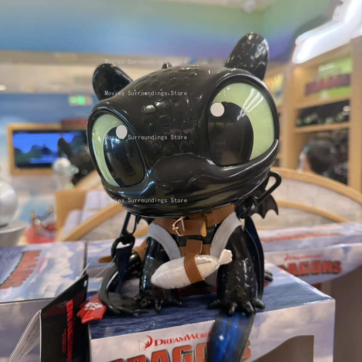 

Ведро для хранения чашек беззубик, эксклюзивные коллекционные рождественские подарки для кинотеатра, как приручить дракона