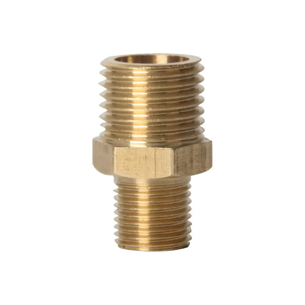 1pc Coppery Adapter Coupler For Car Washing Equipment Durable Washer Snow Foam Lance Connector