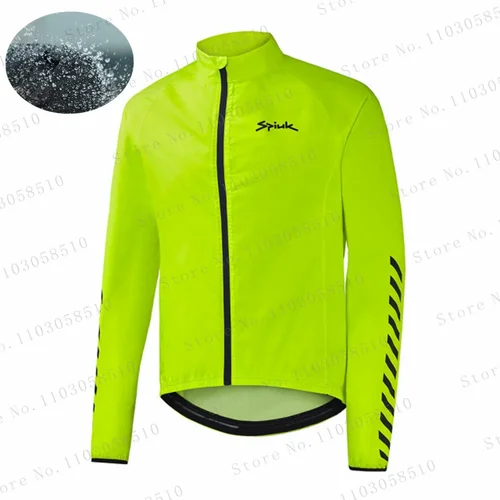 Imagen 2 del producto Spiukful cortavientos impermeable viento MTB Ciclismo ligero ultraligero hombres chaqueta correr montar Ciclismo bicicleta rompevientos