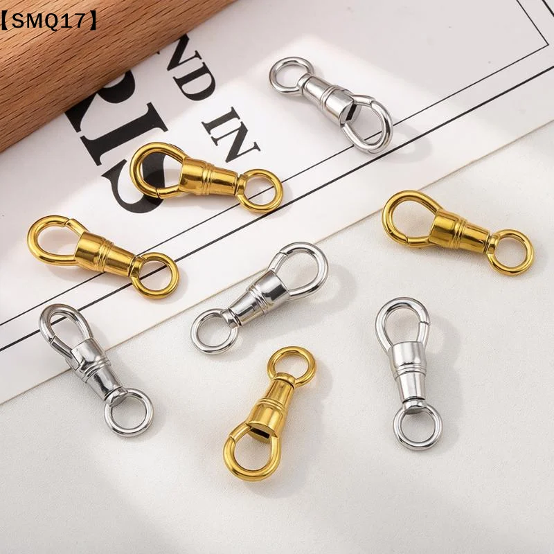 Jewelry Making Chain - Ganchos de Aço Inoxidável para Chaveiro,