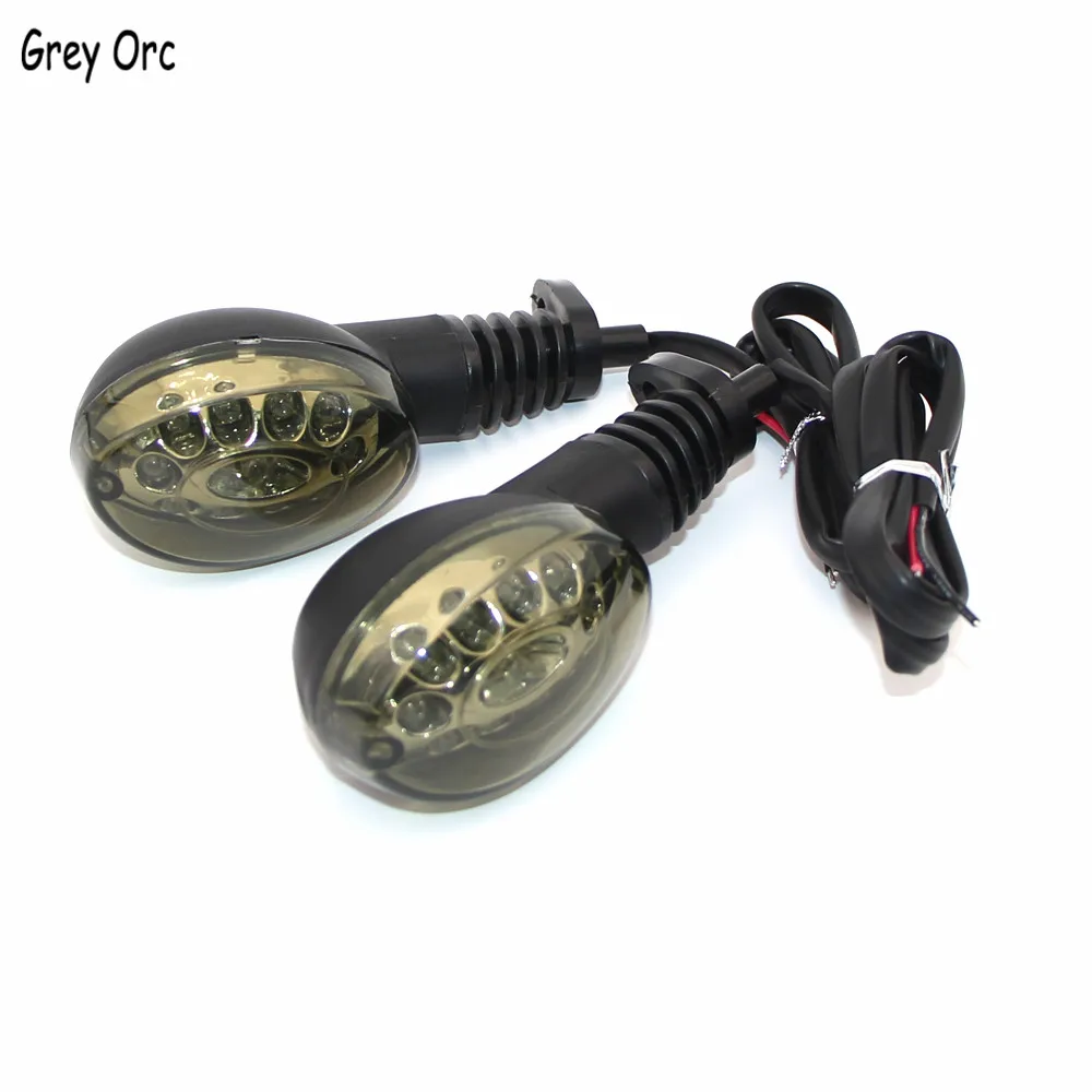 

2PCS Motorcycle Turn Signal Indicator For Kawasaki D TRACKER 125 150 250 Vulcan S 650 W800 Cafe Accessories Flasher