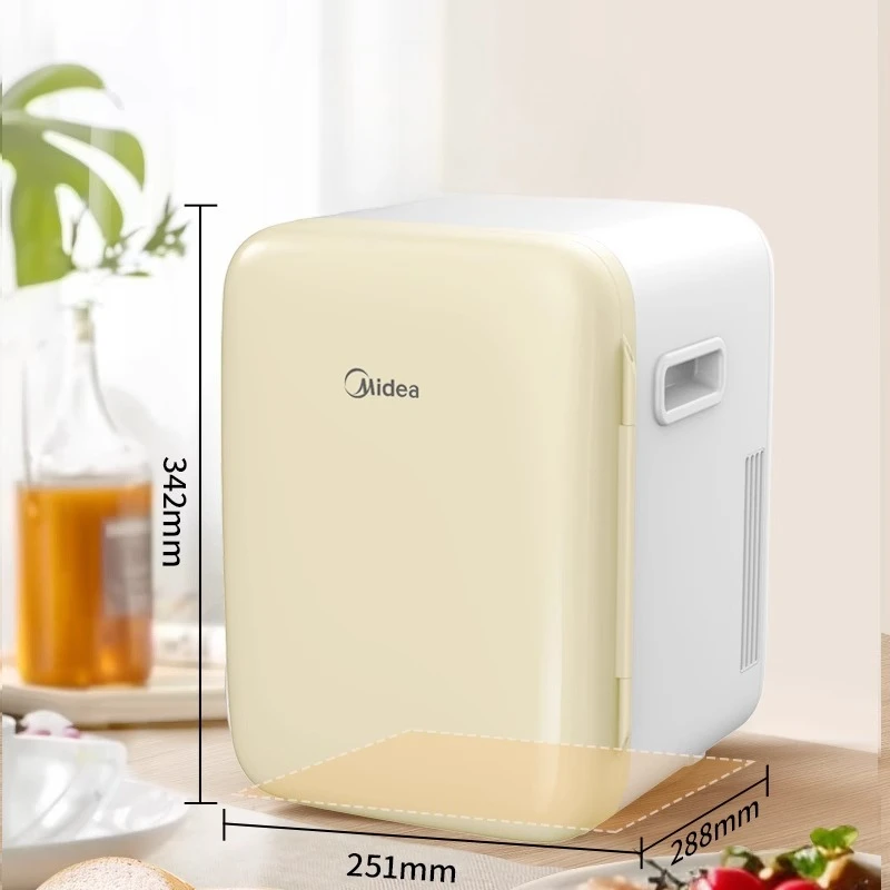 ‌ 10L รถขนาดกะทัดรัดบ้านตู้เย็นขนาดเล็กแบบพกพา Cooling Warming กล่องเช่าหอพักฟรีการทํางานที่เงียบสงบตู้เย็นเครื่องทําความร้อน Combo