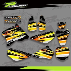 For Suzuki RM80 RM85 RM 80 85 2005-2018 2017 2016 2015 Motorcycle Fairing Graphics Background Decals Sticker Customize