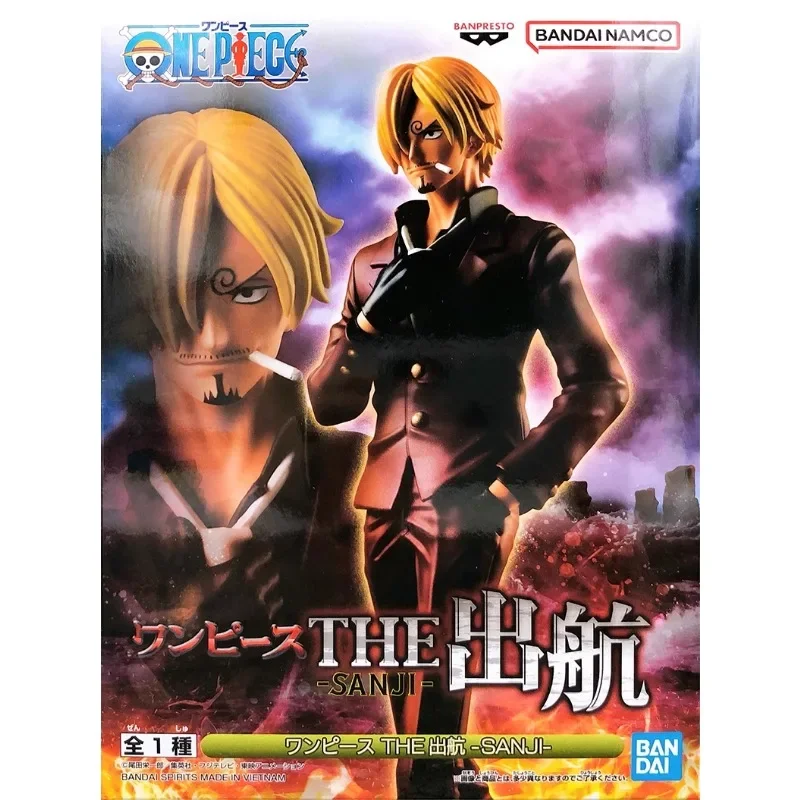 Bandai-Ensemble de figurines d'action Sanji Sail Anime, véritable 1 pièce, jouets pour garçons et filles, cadeau de Noël pour enfants, modèle à collectionner