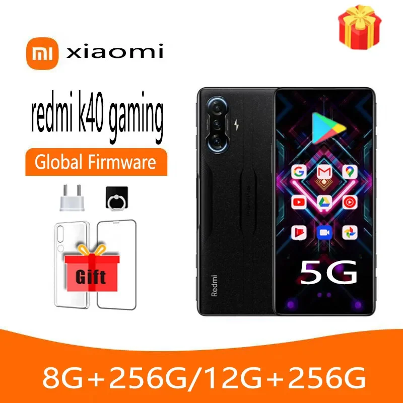 Global rom 5G Celular xiaomi redmi k40 gaming/poco f3 GT 12G 256G ponsel pintar sisi sidik jari 6.67 inci dimensi 1200