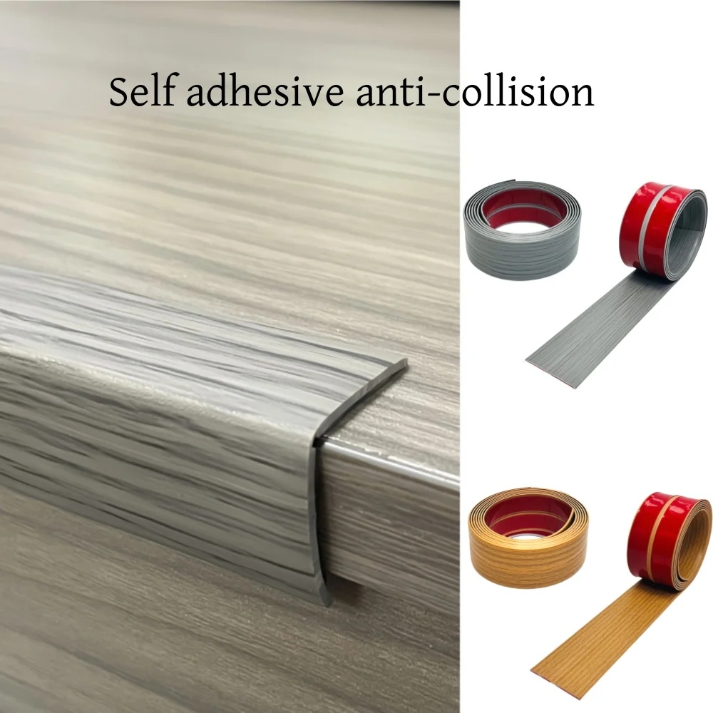 1pc 4cmx2m Peel and Stick Wall Trim Molding, Flexible Corner Trim Moulding, Inside & Outside Wall Corner Protector for Wall Edge