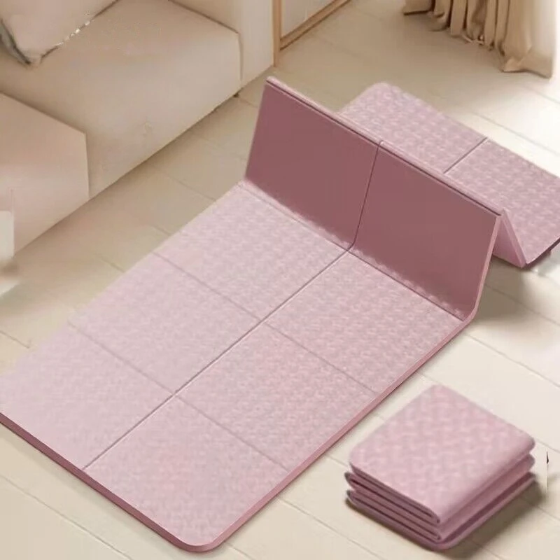 

Foldable Yoga Mat for Sleep Portable Anti Slip Yoga Fitness Home Elementary School Students' Nap Time Children's Nap Time Mat