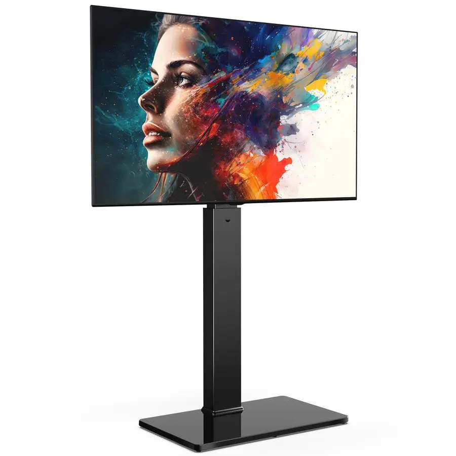 

Swivel Floor TV Stand with Mount for TVs 37 43 50 55 60 65 70 75 Inch LCD LED Flat Curved Screens Universal Swivel Televisions T