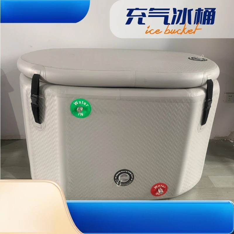 PVC brushed inflatable cold therapy tub SPA fitness bath swimming pool