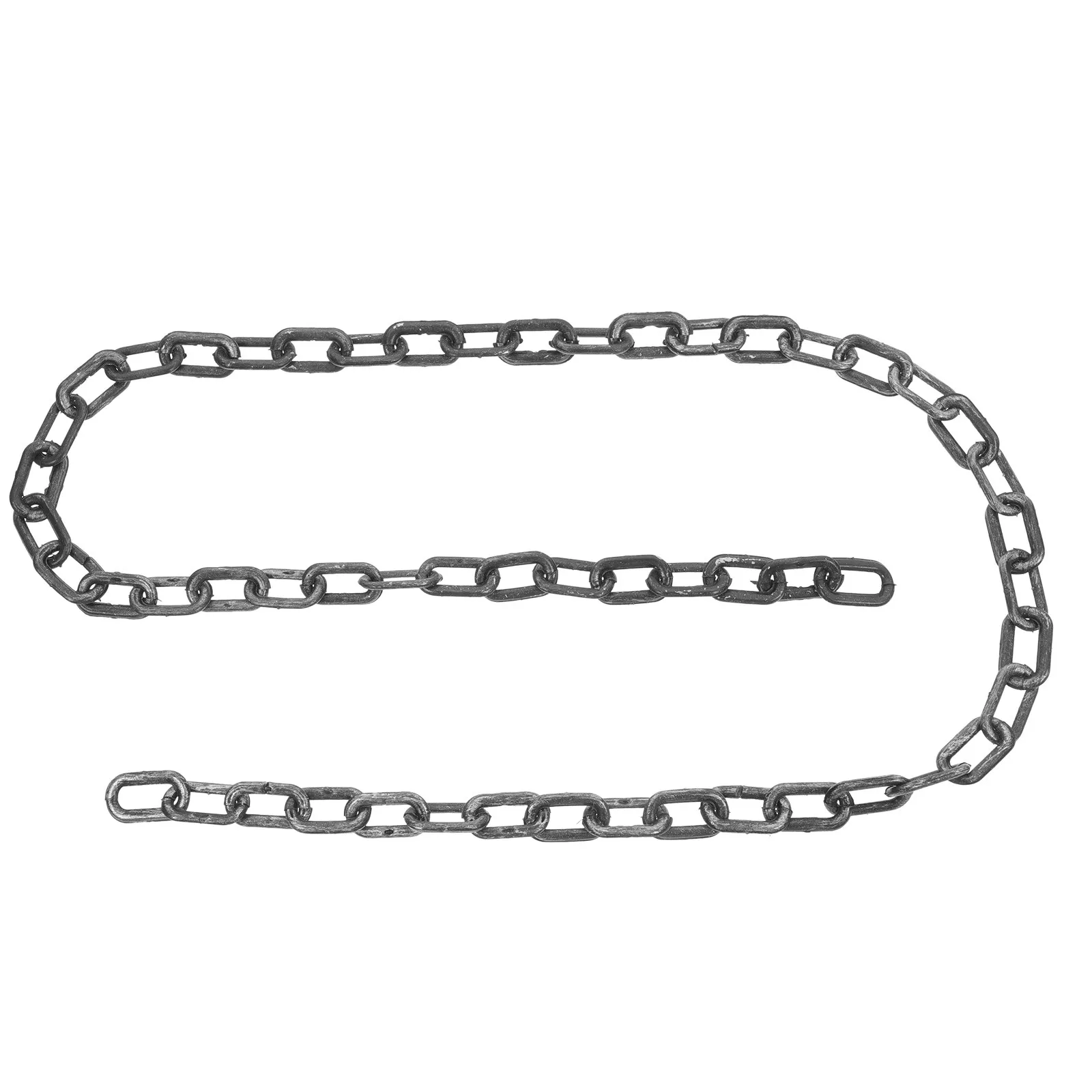 

Plastic Chain Prop Halloween Fake Chain Decor Realistic Lifelike Spooky Atmosphere for Costume Party Cosplay Haunted