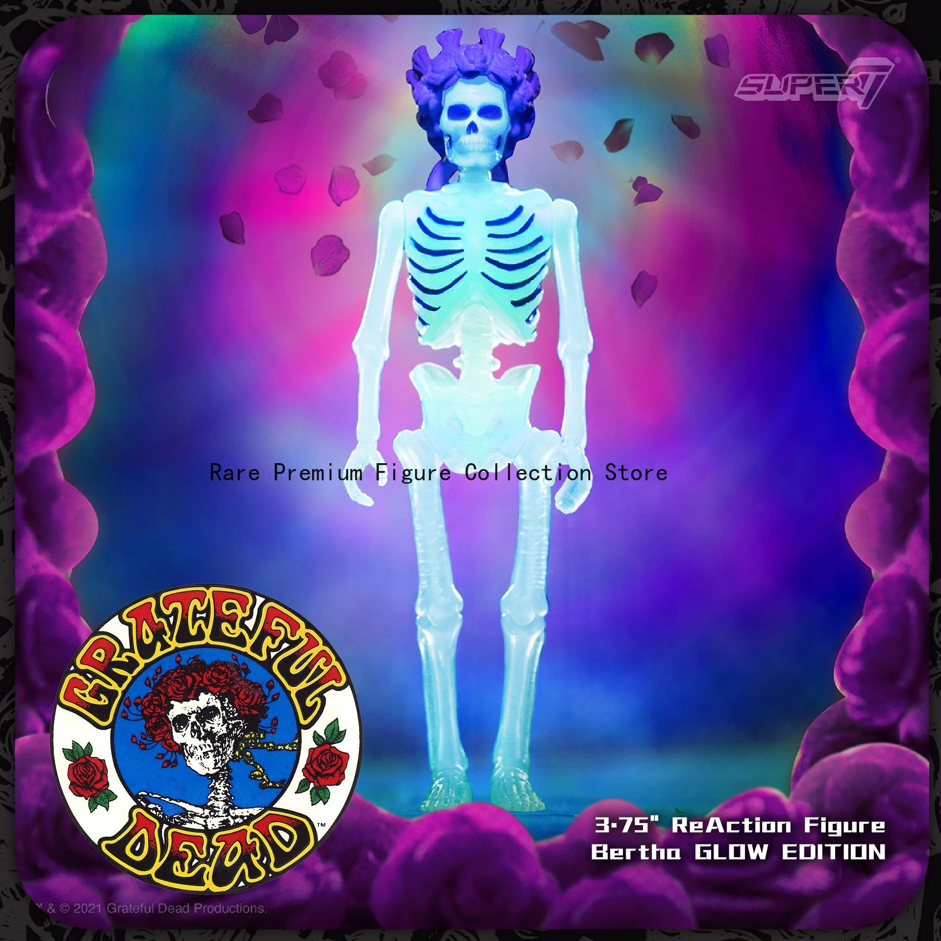 

В наличии поздравительная светящаяся в темноте вешалка Grateful Dead, коллекционные товары для любителей, уникальный светящийся декоративный предмет