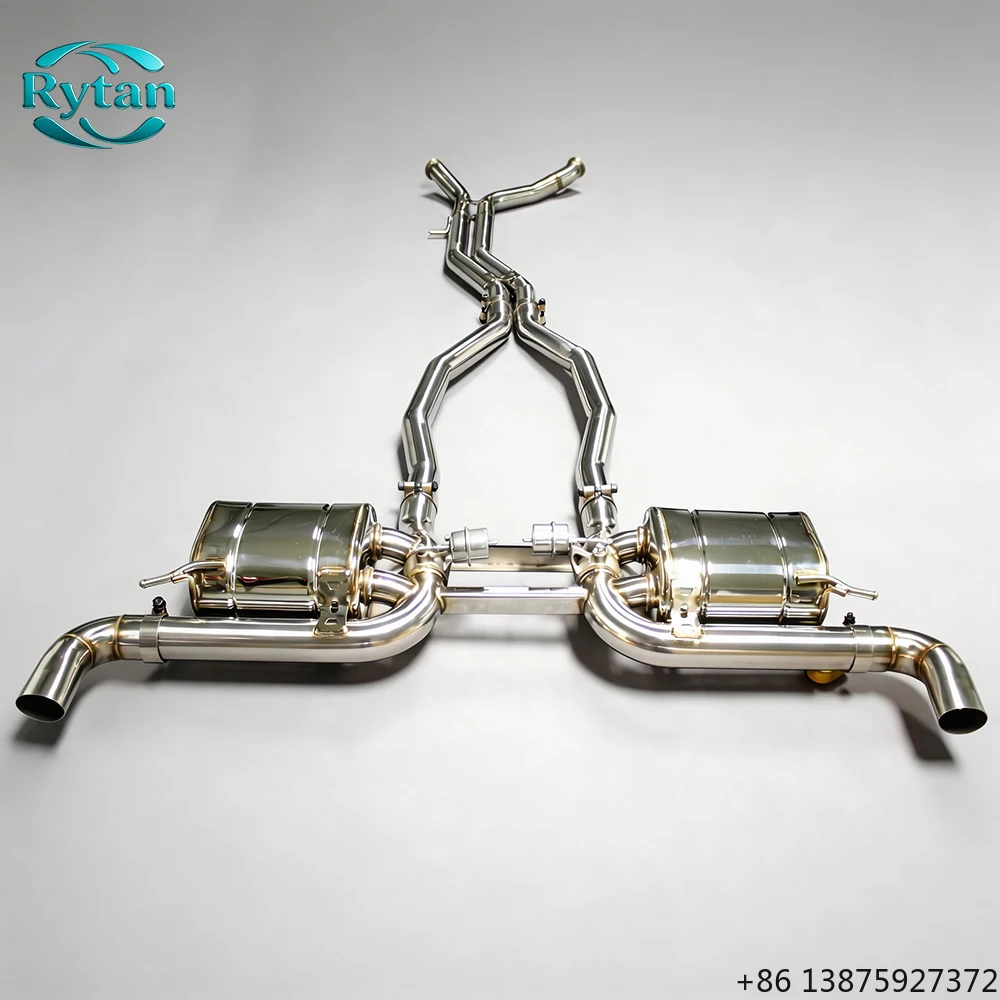 Rytan Valved High Quality Stainless Steel Valvetronic Exhaust Pipe System Catback for  GLE