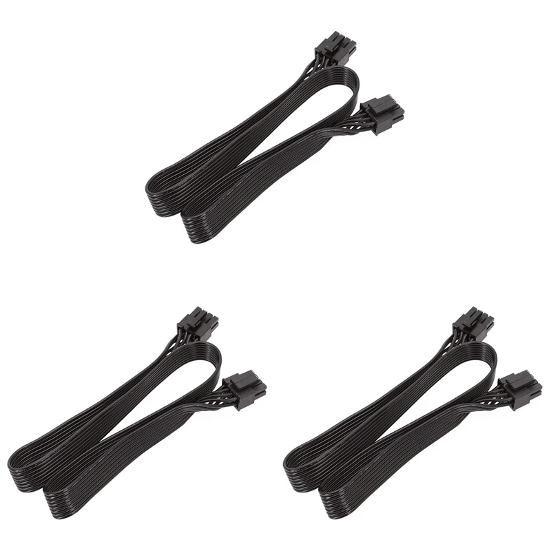 3X CPU 8 Pin To 4+4 Pin ATX Power Supply Cable 8Pin To 8Pin For Corsair For COOLER MASTER And So On Modular Power Supply