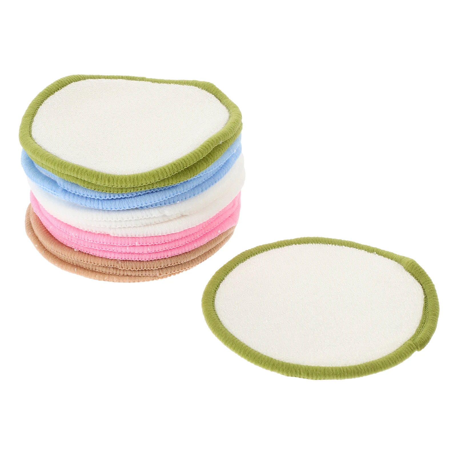 15 Piezas de Discos Desmaquillantes Reutilizables, Exfoliantes Suaves para Limpieza Facial, Diseño Compacto y Portátil para Viajes, Apto para Piel Grasa