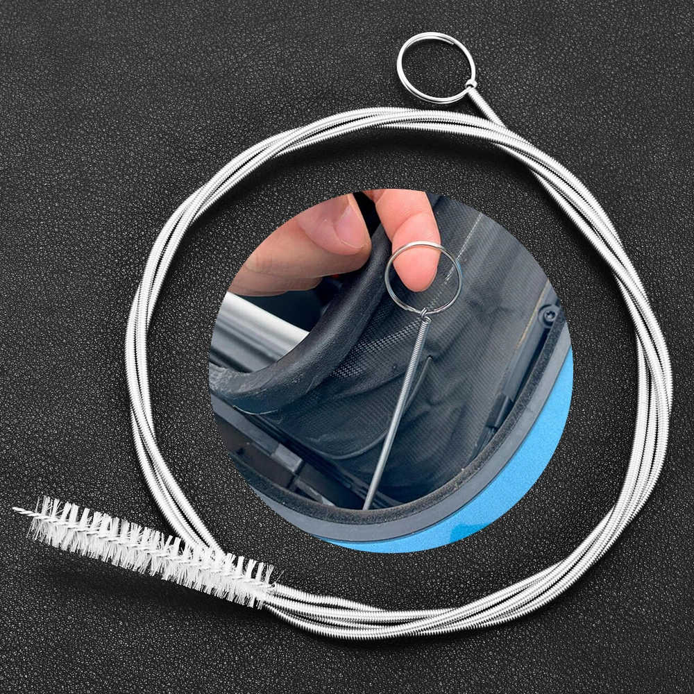 Car Drain Hole Clog Dredge Cleaning Brush Tool Accessories for Mercedes Benz GLS63 GLS GLE43 Shooting S400 ML450 B55