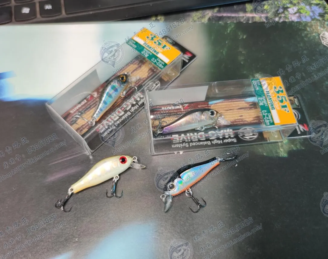 ZIPBAITS Rigge 35FJapan  Floating Water Mino 2.0g Microwuxi River Makou Qiaozui Road Sub-bait