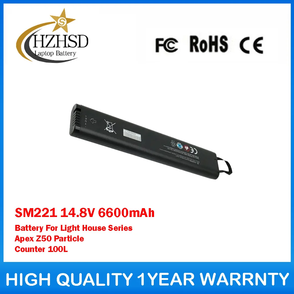 

SM221 14.8V 6600mAh Battery For Light House Series Apex Z50 Particle Counter 100L