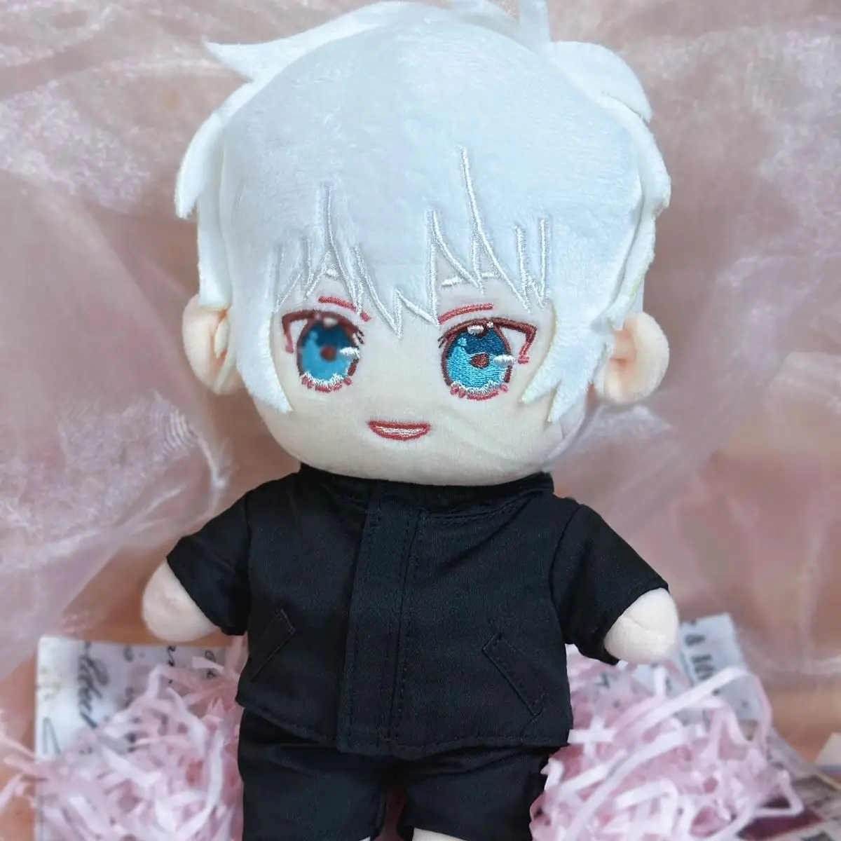 

Плюшевая кукла для косплея 20 см: Аниме-персонаж Рёмен Сукунэ и Годжо Сатору, мягкая игрушка-мультяшка