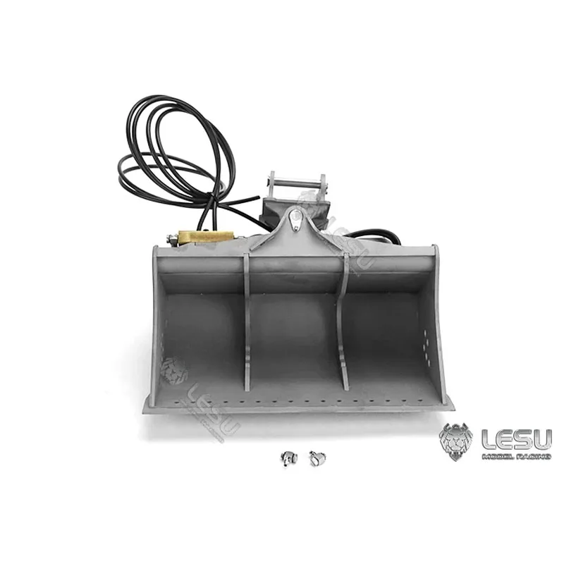 LESU RC 1/14 Metall-Kippmulde für Hydraulikbagger Lader Muldenkipper für SCANIA MAN VOLVO Anhänger Kipper DIY-Teile – Detail 10