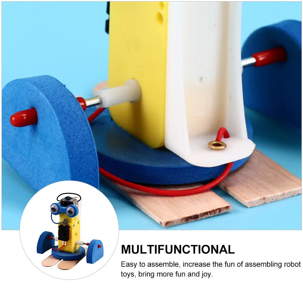 

1 set 1 Set Crawling Robot Material Diy Assembly Science Technology For Kids Educational Electronic Pet