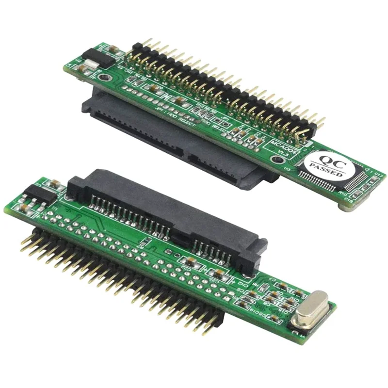 

Laptop SATA to IDE Adapter, Convert 2.5 Inch Serial ATA HDD Hard Disk Drive or SSD to 44 Pin Male PATA Port (Parallel Type)