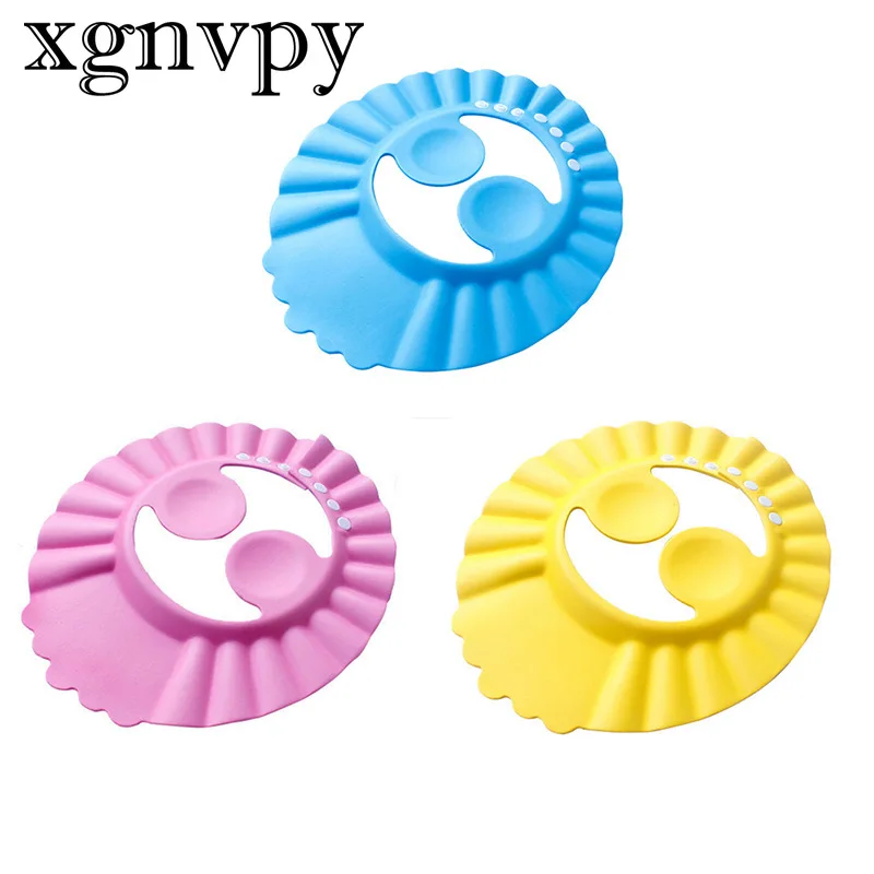 Xgnvpy Baby Shampooer Ear Protection Shampooer Cap Adjustable Baby Children Waterproof Bath Shampooer Cap Shower Cap