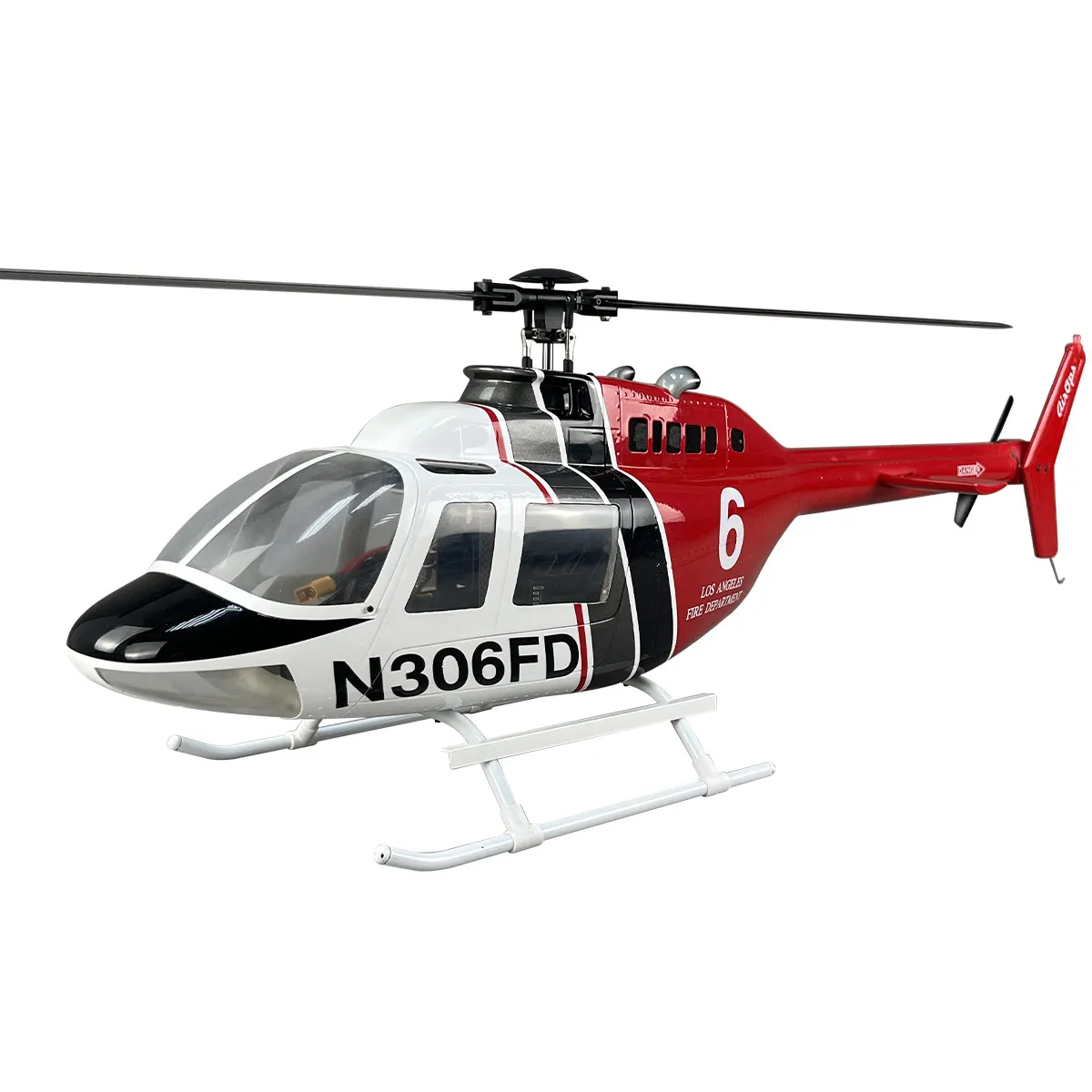 470 Size Bell-206 RC Helicopter Scale Aircraft Model Altitude Hold Fixed Point Helicopter