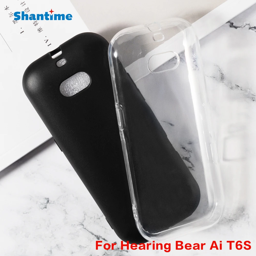 For Hearing Bear Ai T6S Gel Pudding Silicone Phone Protective Back Shell For Hearing Bear Ai T6S Soft TPU Case