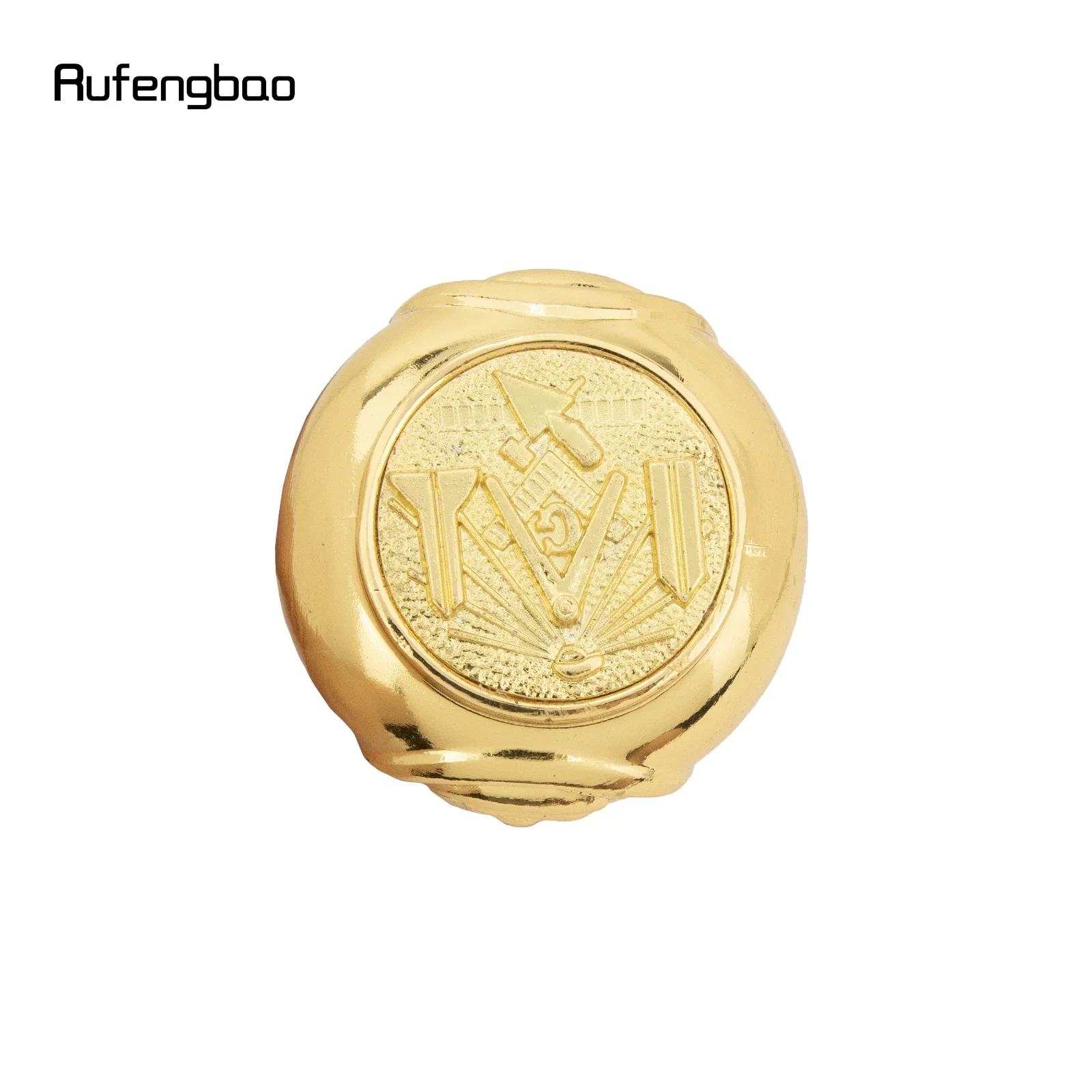 Goldene Freimaurerei Freimaurer VG Totem Gehstock Mode Gehstock Gentleman Crosier Knopf Gehstock 93 cm