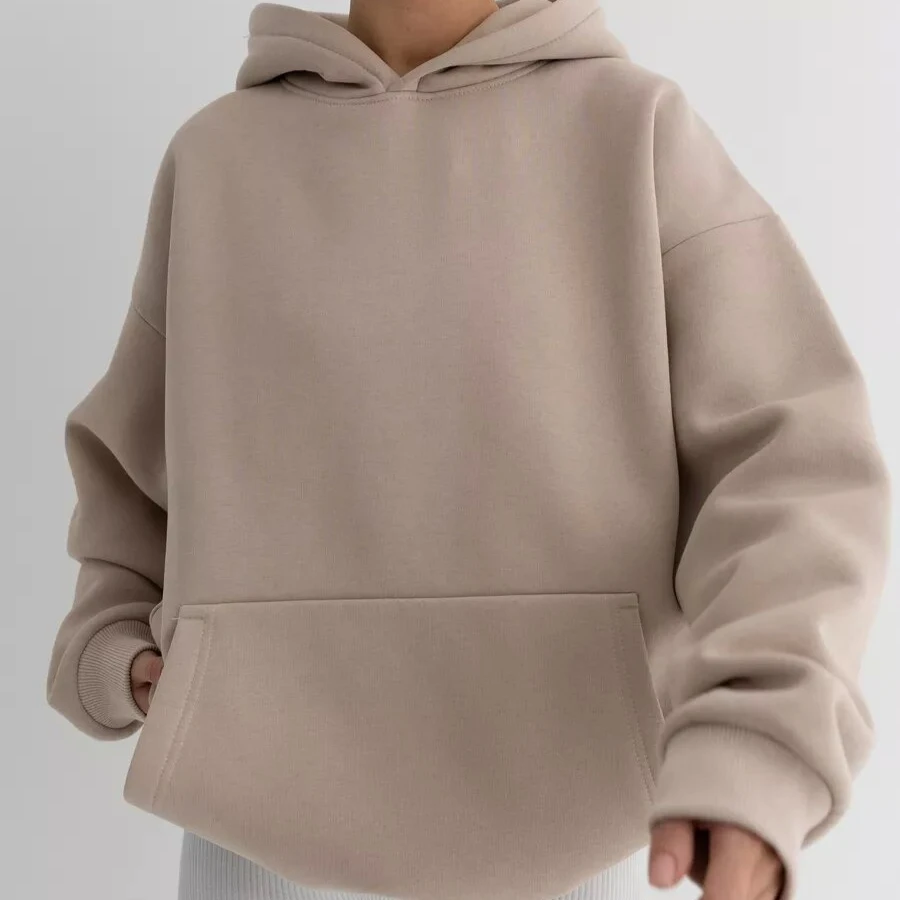 

Hoodies Women Sweatshirts Tops Full Sleeve Casual Loose Jogger Tracksuit Y2k Streetwear Elegant Top Work Autumn Winter 2025