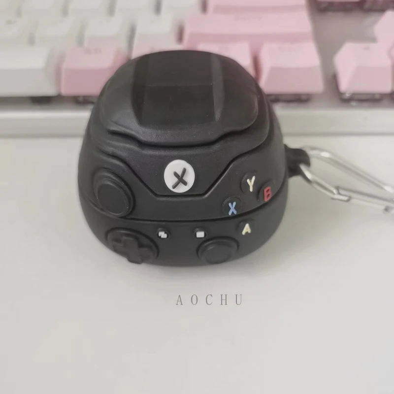 Mới Dễ Thương Tay Cầm Chơi Game Tai Nghe Chụp Tai Dành Cho Samsung Galaxy Nụ Sống/Buds2 Ốp Lưng Silicon Cho Galaxy Nụ Pro Tai Nghe hộp Có Móc Treo