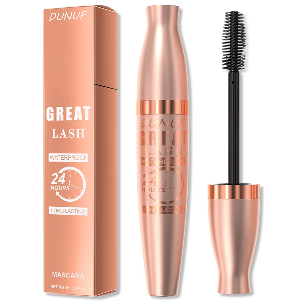 Waterproof and sweatproof mascara thick and long without smudging and slimming.
