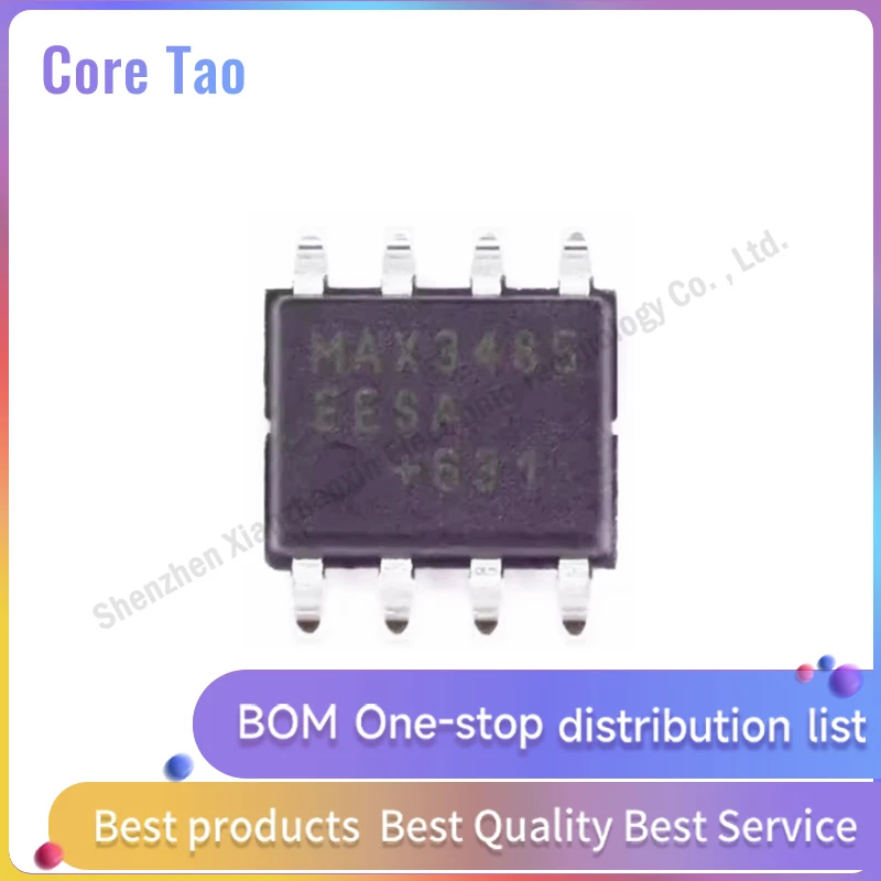 1~5PCS/LOT  MAX3485EESA+T MAX3485EESA MAX3485 SOIC-8 RS-485/RS-422 Transceiver chip