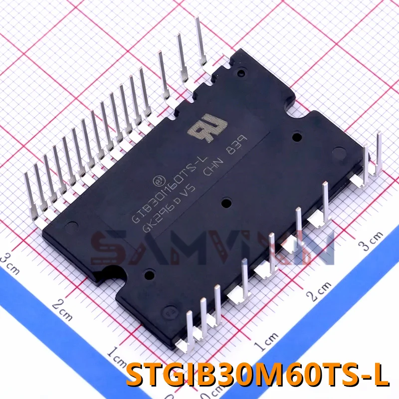 STGIB30M60TS-L (1piece) DIP-26 IPM, 3-phase inverter, 35A, 600V short-circuit rugged IGBT ,Original In Stock