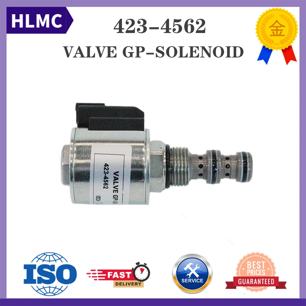 Solenoid Valve Excavator Spare Parts Excavator Parts Solenoid Valve Assembly 423-4562 For 304E2 303.5E2 303.5E2