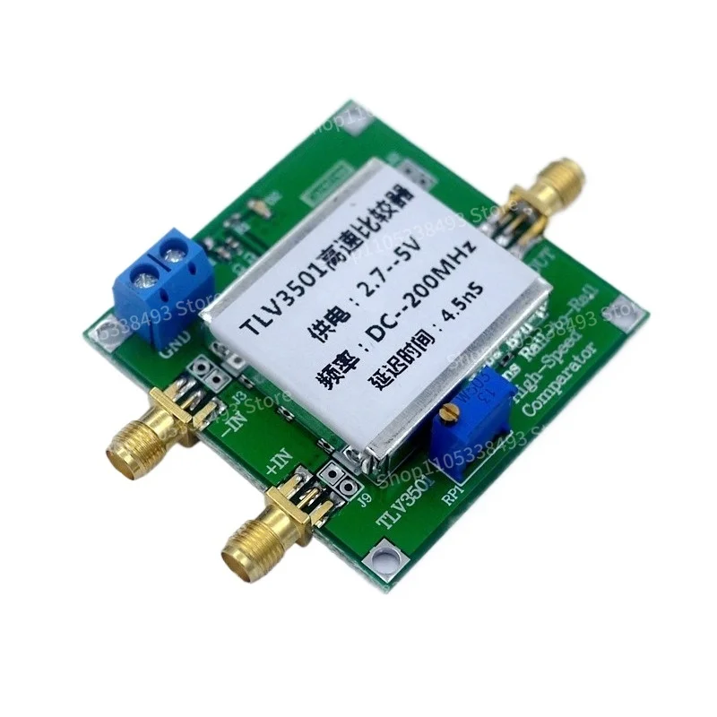 For TLV3501 High Speed Comparator, Frequency Meter, Front End, Shaping Module 4.5ns Ultra High Speed Comparator