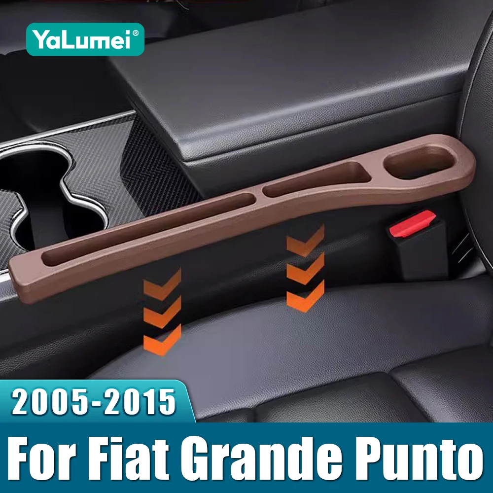 Para Fiat Grande Punto 2005 2006 2007 2008 2009 2010 2011 2012 2013 2014 2015 2 uds asiento de coche Universal tiras a prueba de fugas almacenamiento