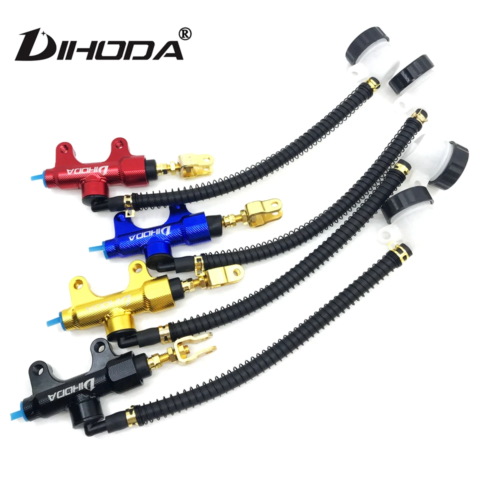 Motorcycle CNC Rear Brake Foot Hydraulic Brake Pump For Suzuki Kawasaki Honda Yamaha Refit Rear Brake Master Cylinder Pump