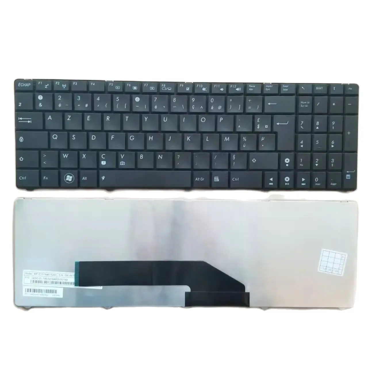 New FR French Keyboard For Asus K50 K60 K50in K61 K50x K50a K50ab K50ij K50id Black