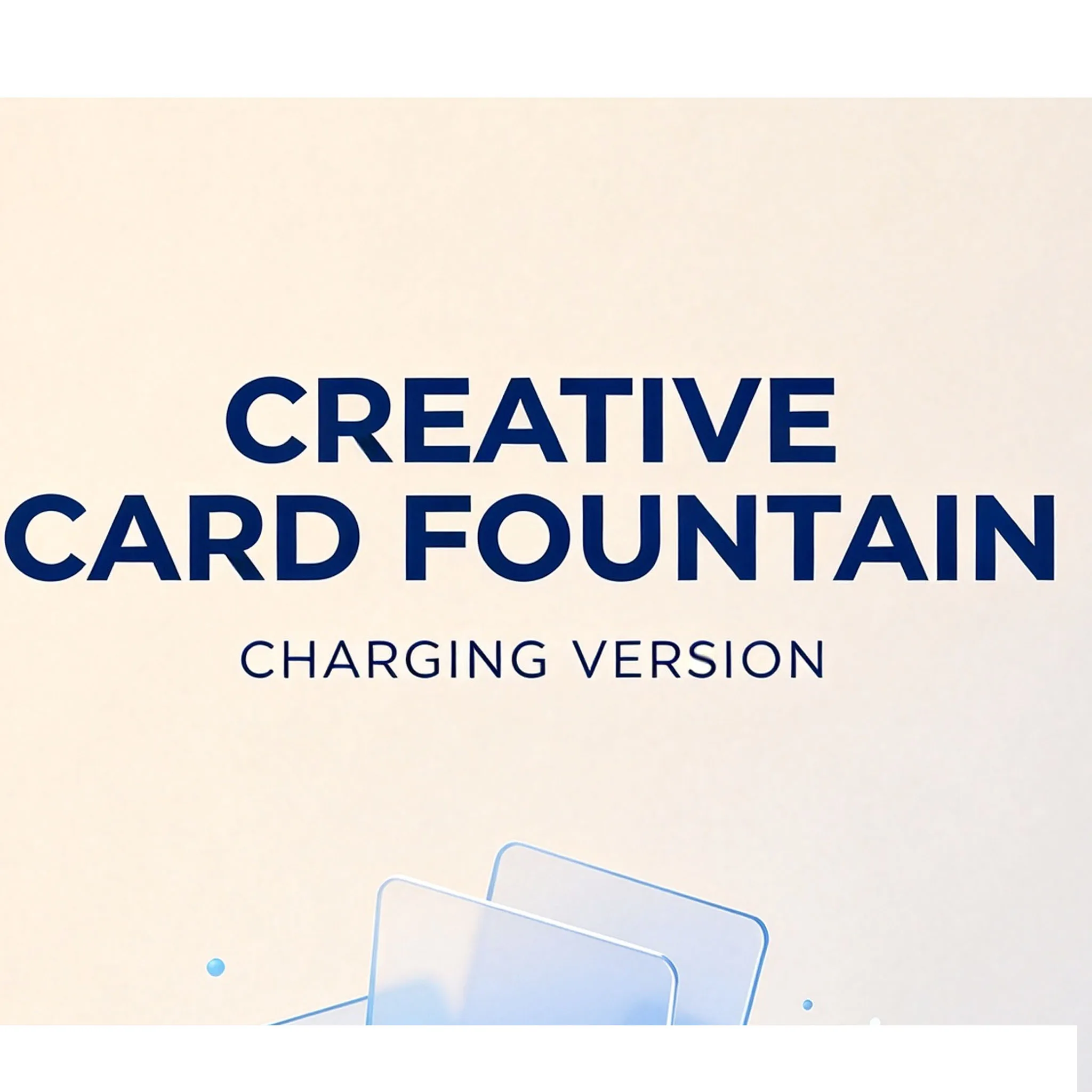 Creative Card Fountain Charging Version Magic Trick Magic Gimmick Spray Device Stage Magic Prop for Halloween