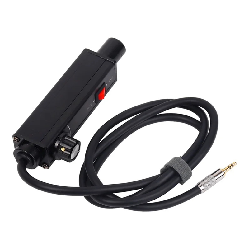 

-A99Z 3.5Mm To XLR Audio Isolator Audio Common Ground Current Sound Elimination Noise Reduction Mixer Volume Adjustment
