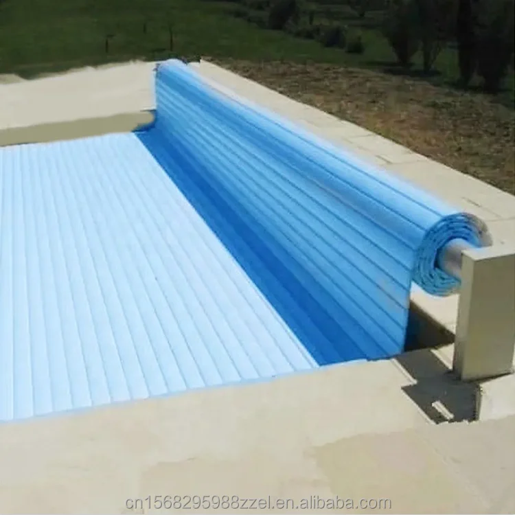 Swimming pool automatic PC material pool cover above ground remote control automatic pool pc coverpromote sales
