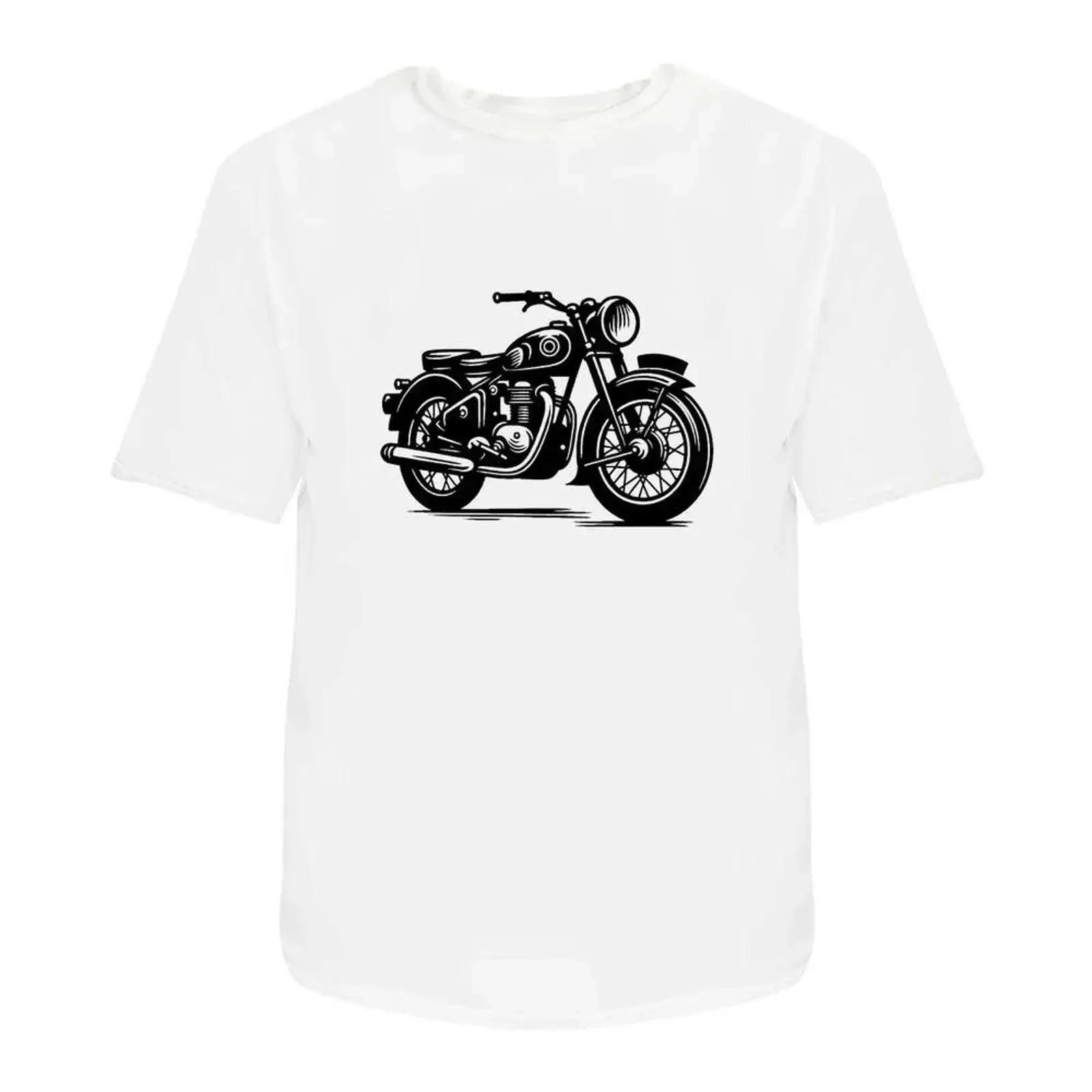Camiseta vintage Motorrad 100 Baumwolle S XXL TA047065, ropa de calle vintage lavada, informal, cómoda y a la moda